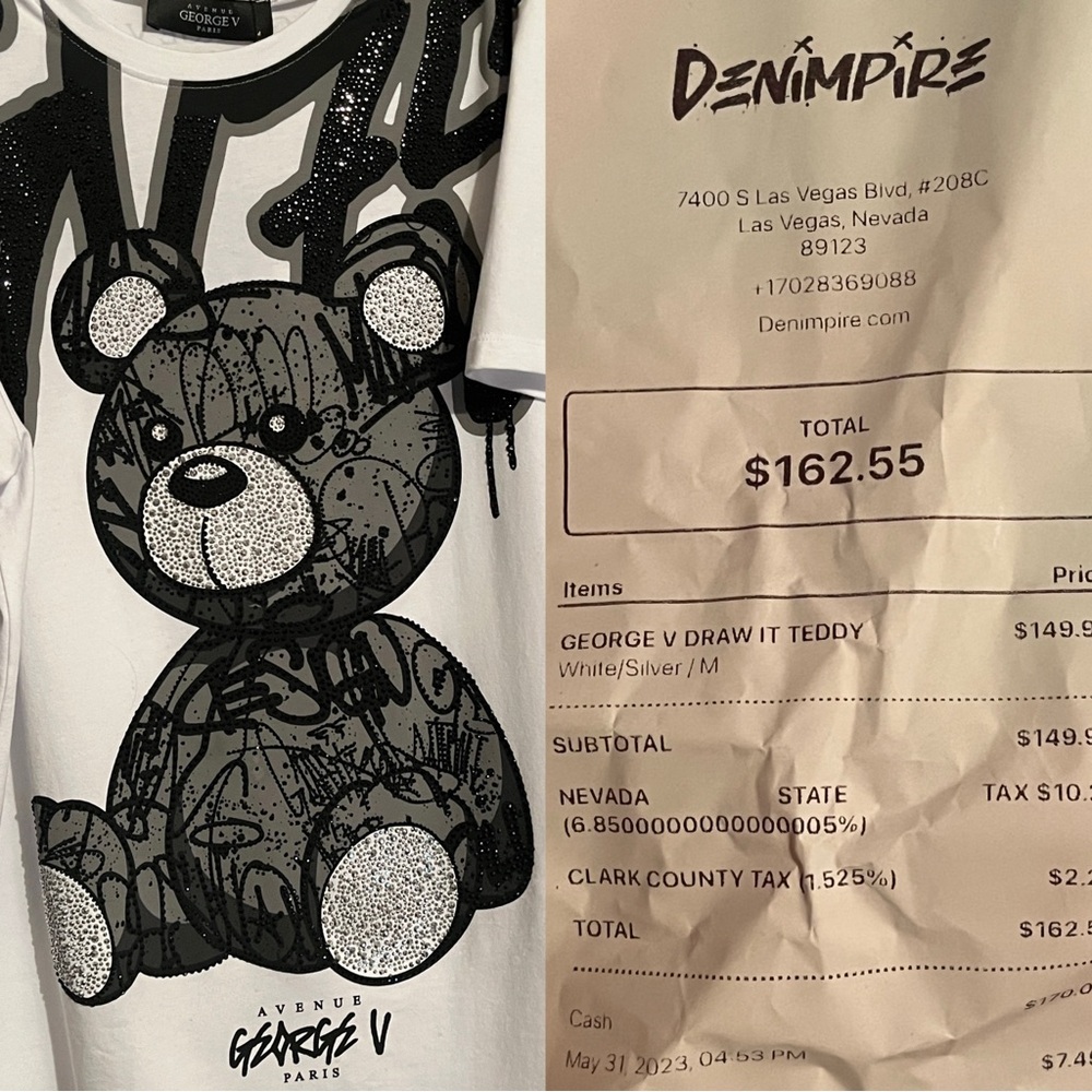 Selling this Avenue GEORGE V Paris tee shirt